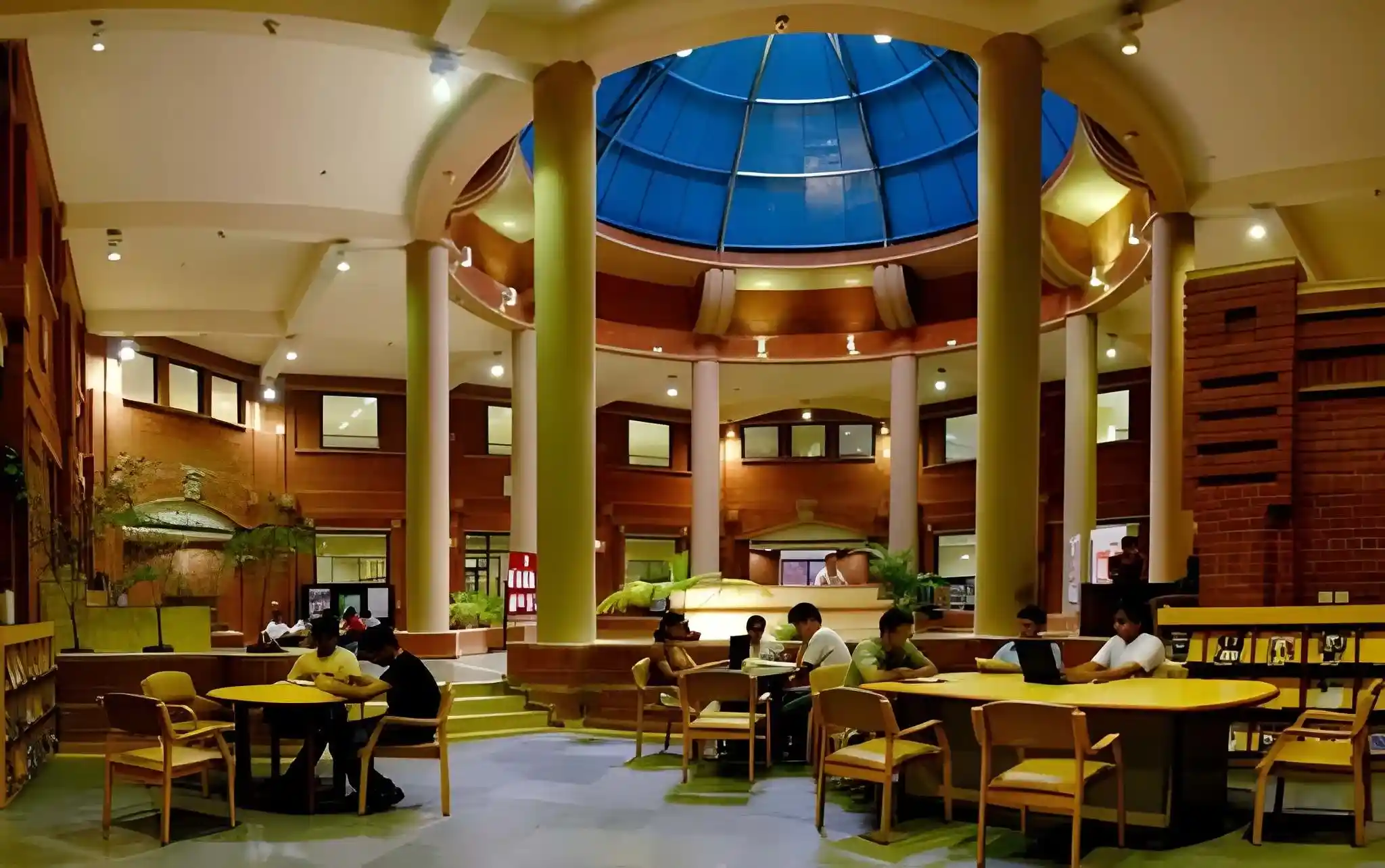 iim lucknow gyanoday library