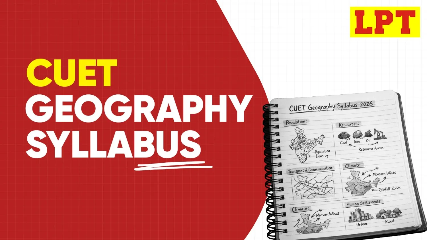 CUET Geography Syllabus 2026, PDF Link and Important Chapters