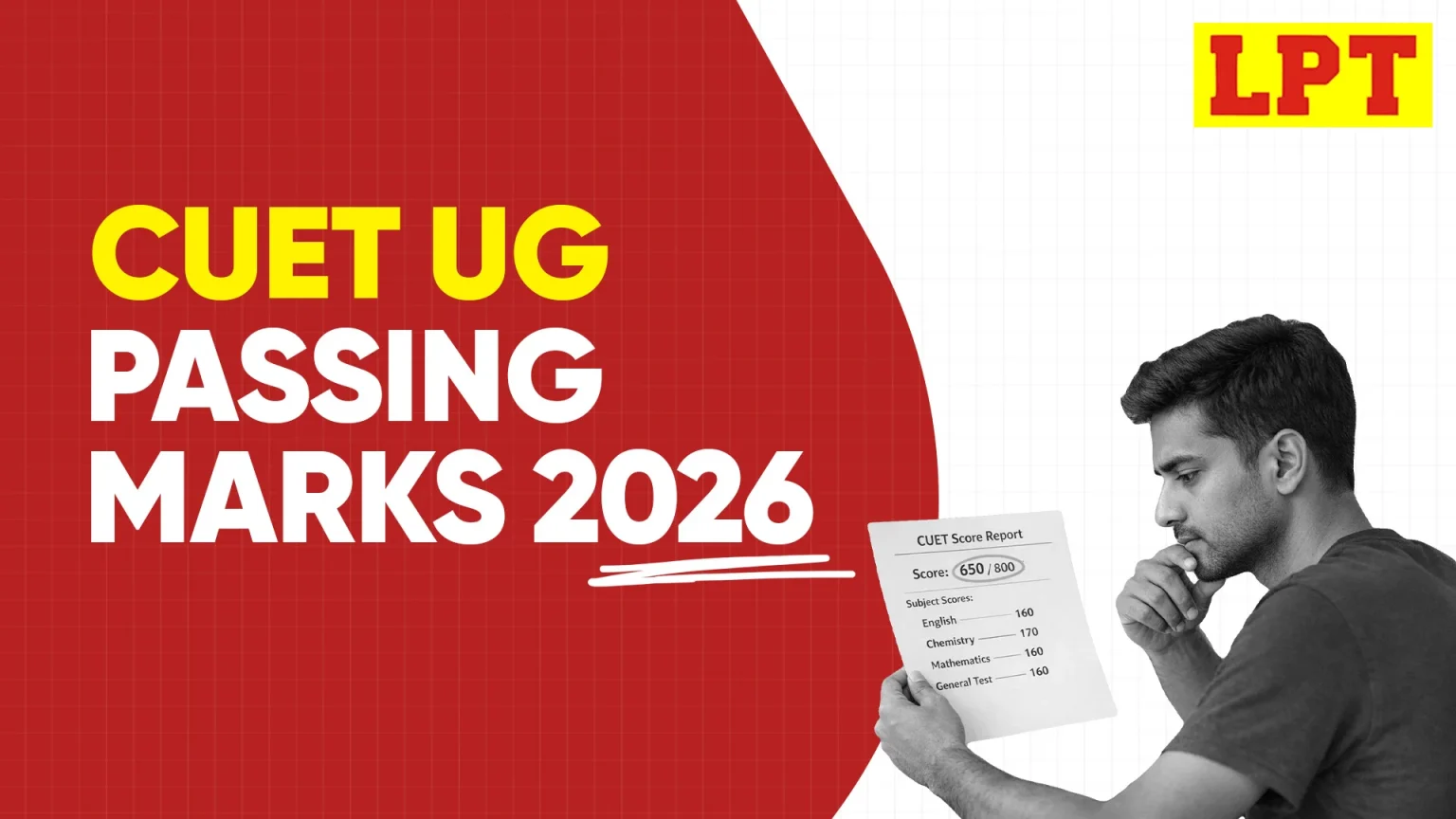 CUET Passing Marks 2026, Minimum Qualifying Marks, Cutoffs
