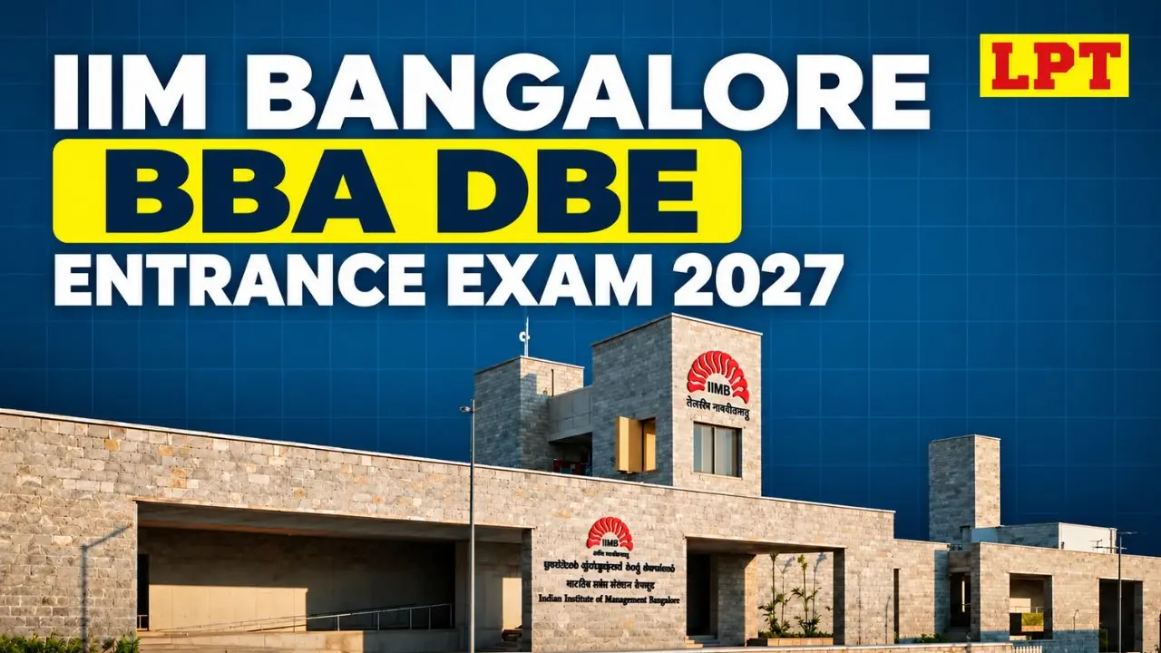 iim bangalore bba dbe entrance exam