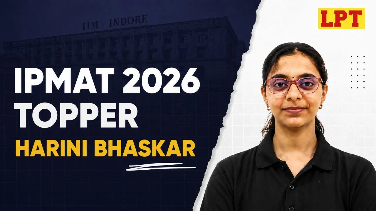 ipmat 2026 topper harini bhaskar