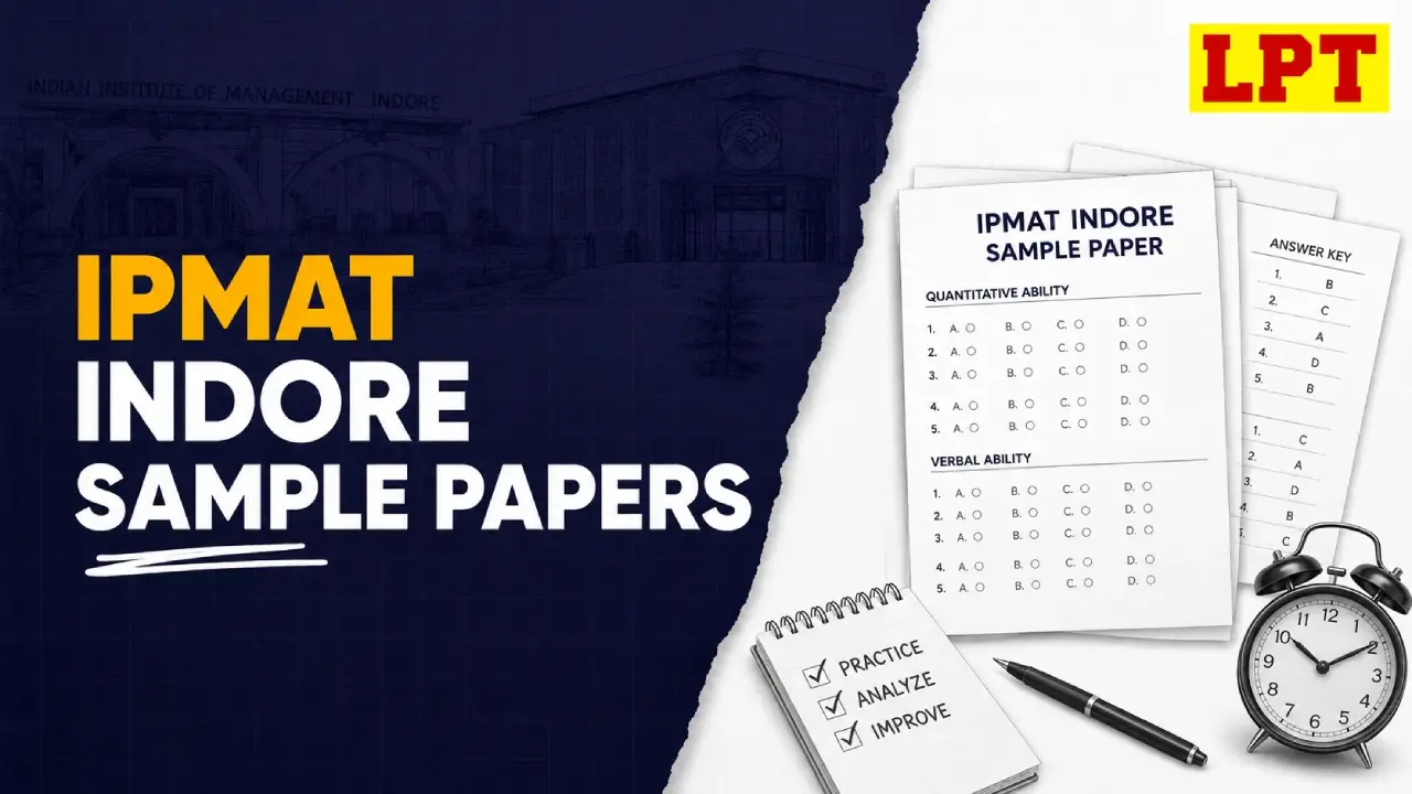 IPMAT Indore Sample Papers - Subject-wise Free PDF Links
