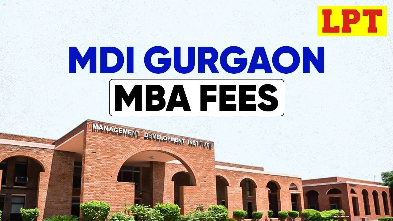 mdi gurgaon mba fees