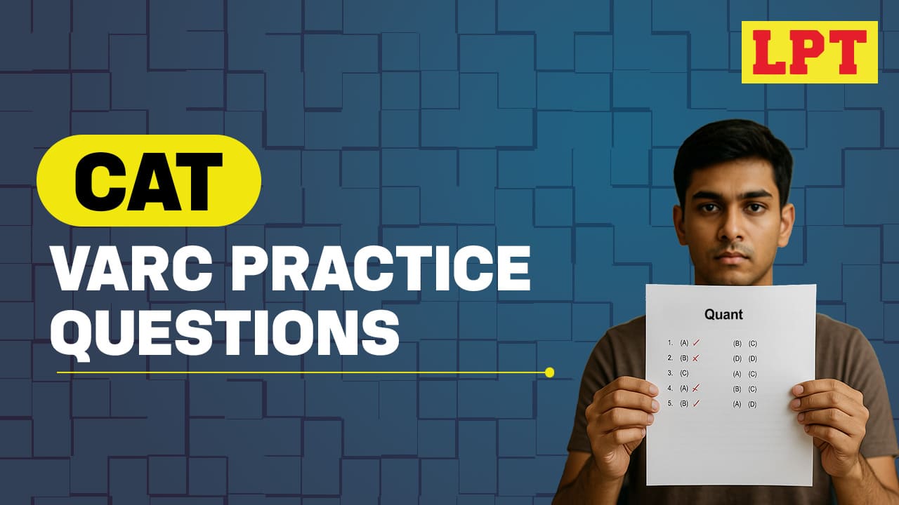 CAT VARC Practice Questions