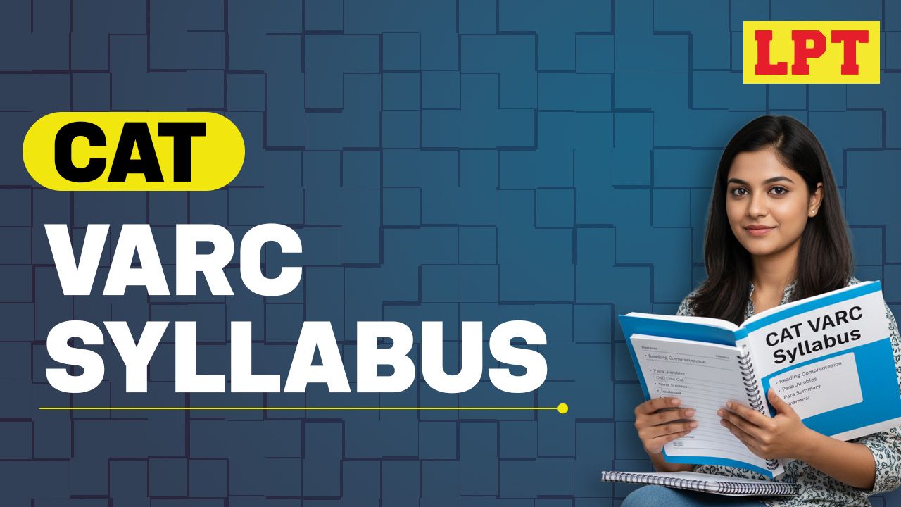 CAT VARC Syllabus | LPT Blog Banner