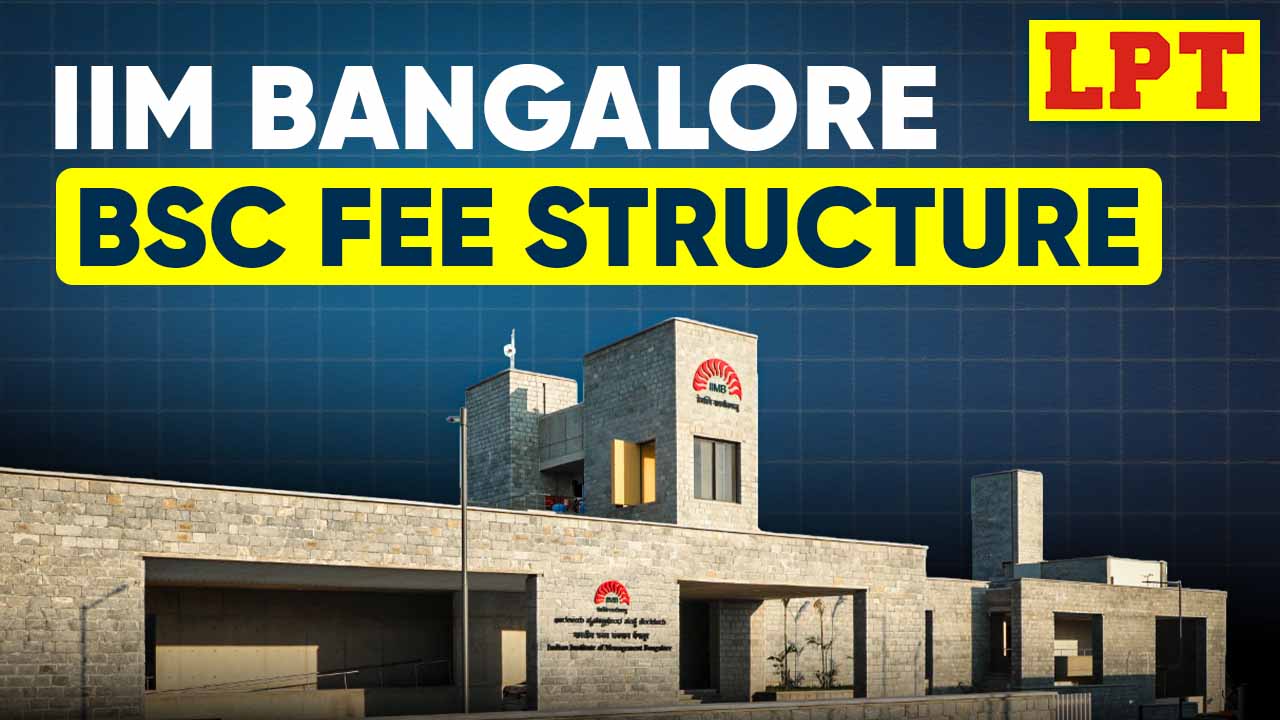 IIM Bangalore BSc Fee Structure