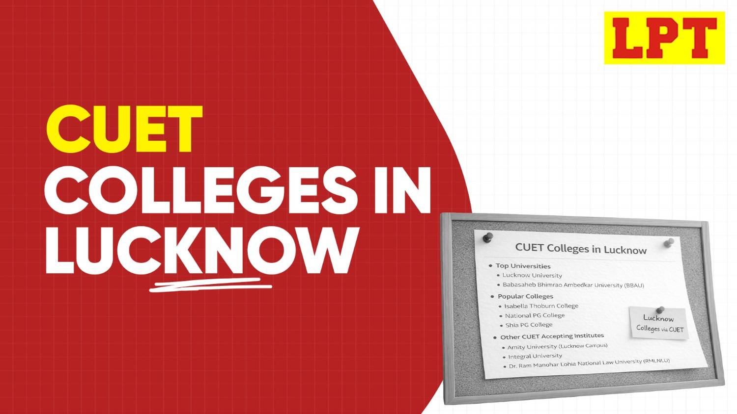 CUET Colleges In Lucknow