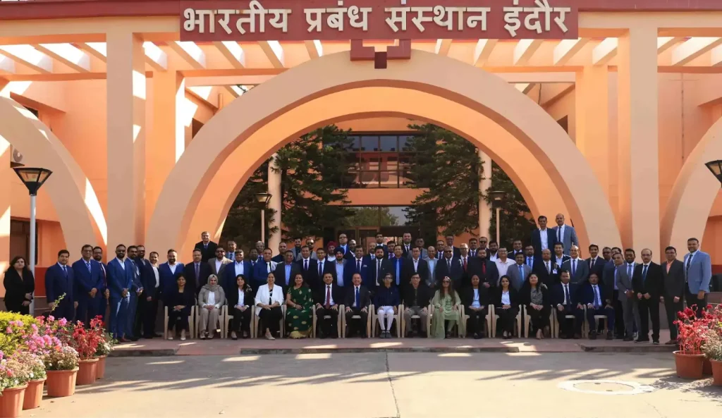 Group Photo Session at IIM Indore