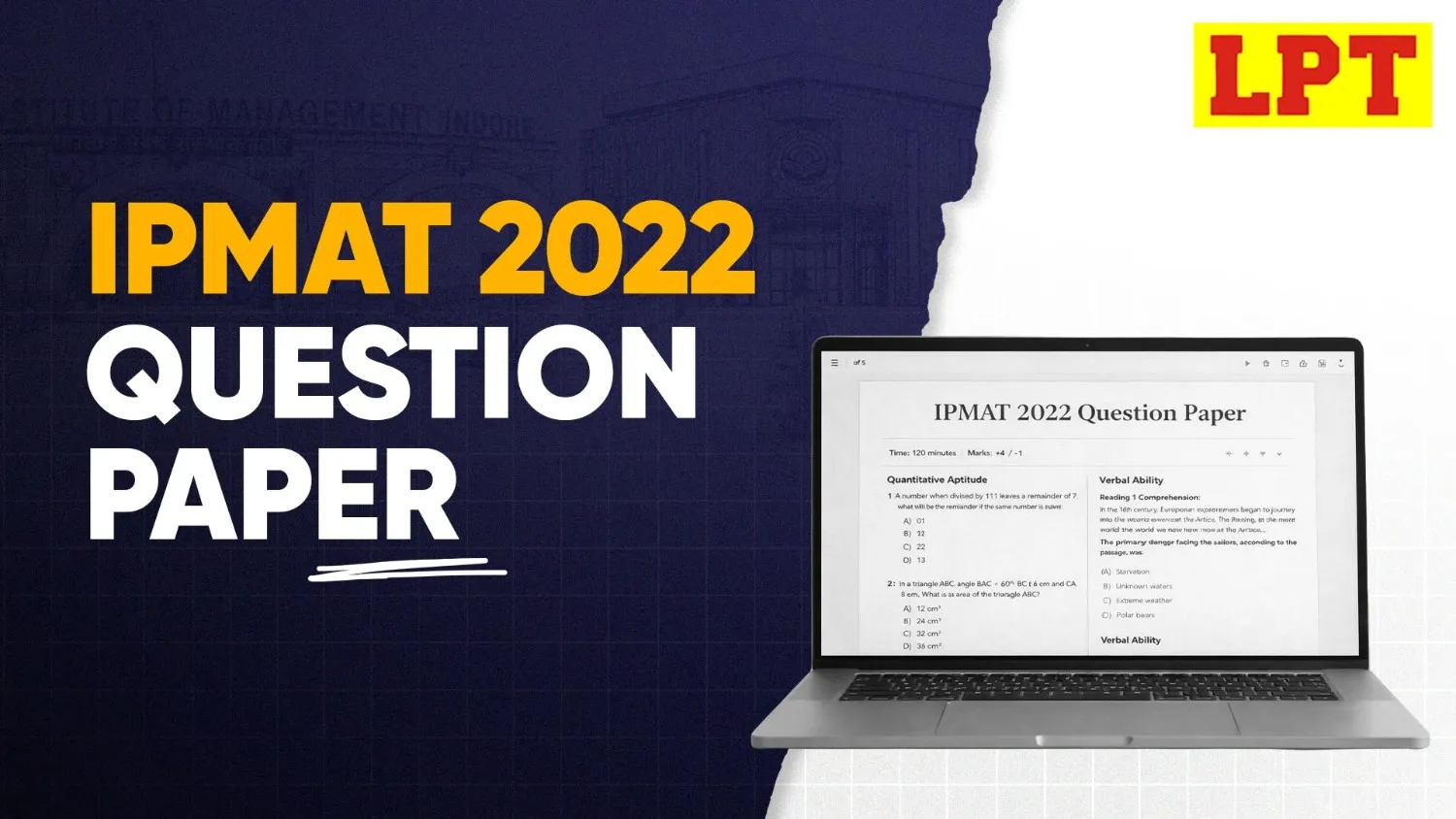 ipmat 2022 question paper