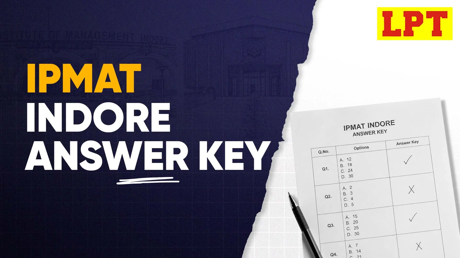 IPMAT Indore Answer Key