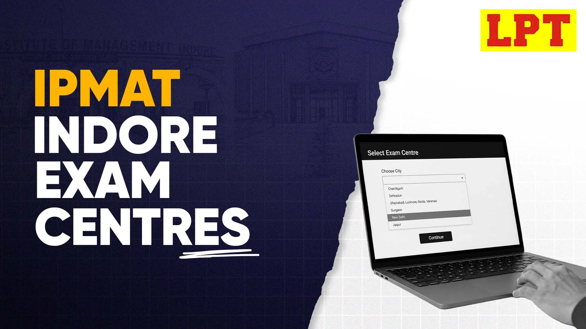 IPMAT Indore Exam Centres