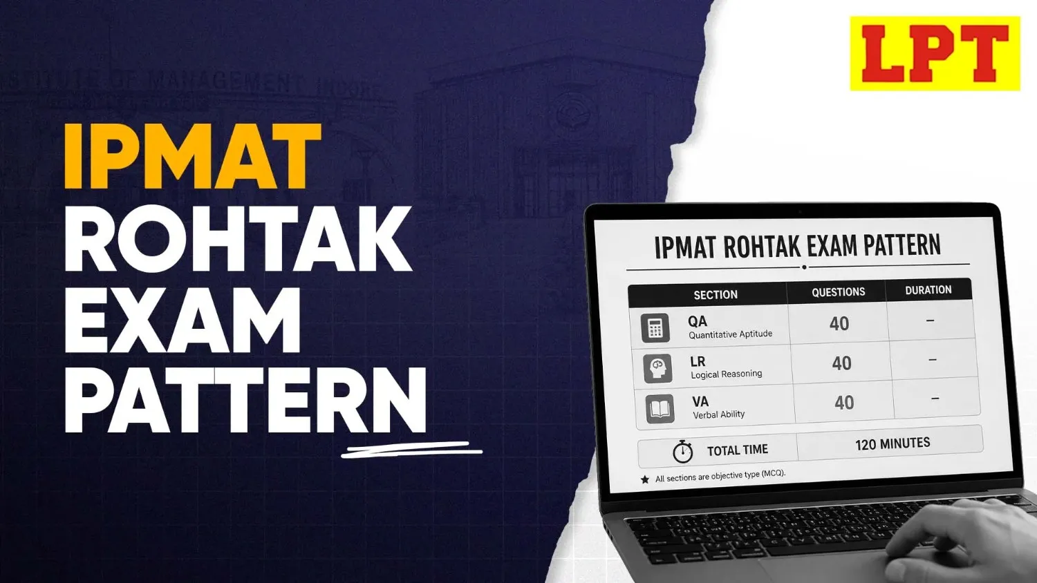 IPMAT Rohtak Exam Pattern