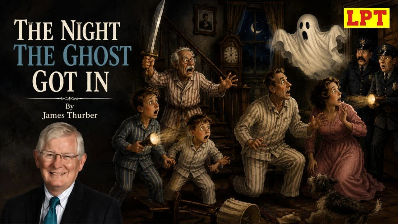 the night the ghost got in by james thurber