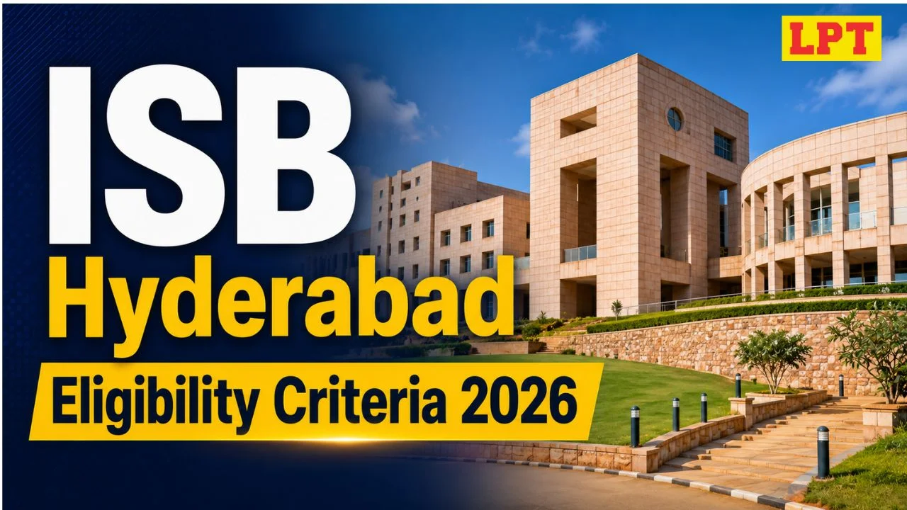 ISB Hyderabad Eligibility Criteria